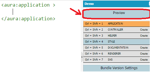 How to Create and Run Application/Component and CSS in Lighting Application