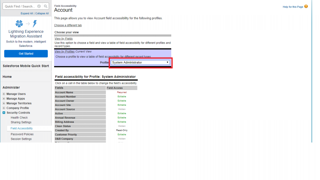 How to Set FieldLevel Access in Salesforce