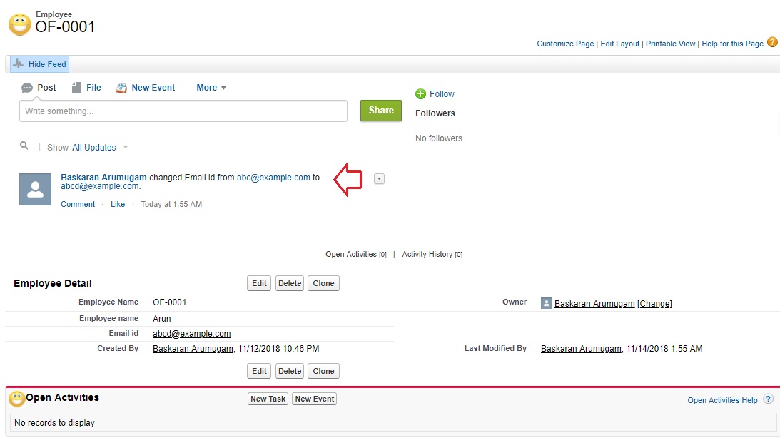 How to Set Feed Tracking in Salesforce
