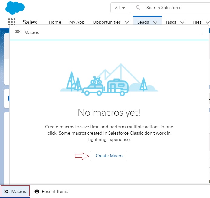 Overview of Macros in Salesforce