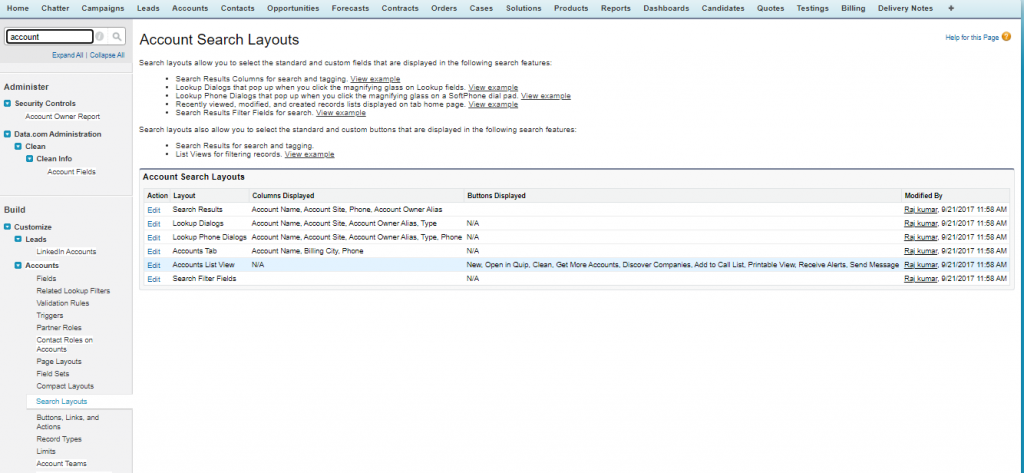 How to add Fields on Recently Viewed List